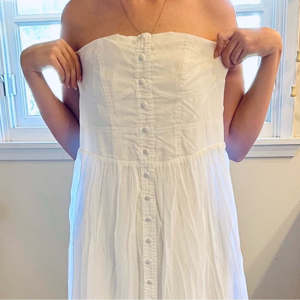 Anthropologie Island Flounce Maxi Dress - Picture 7 of 13